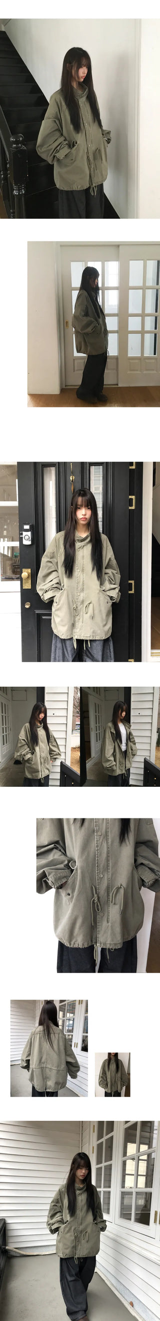 Kion Pigment String Short Field Jacket