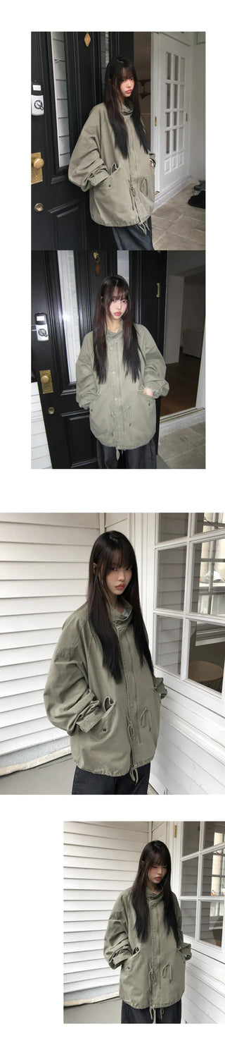 Kion Pigment String Short Field Jacket