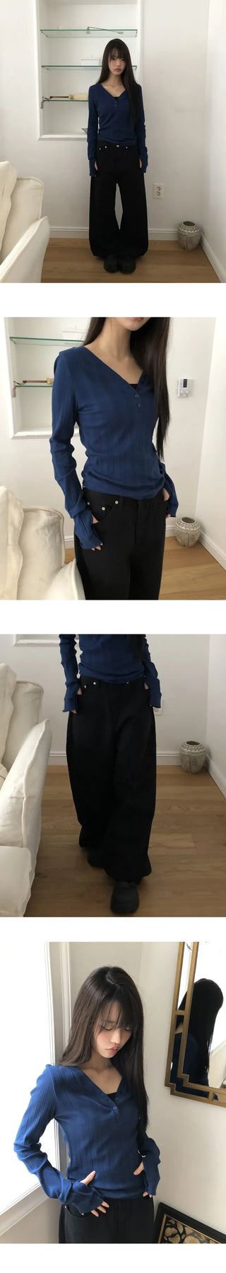 Hashu Natural Cotton Wide Pants