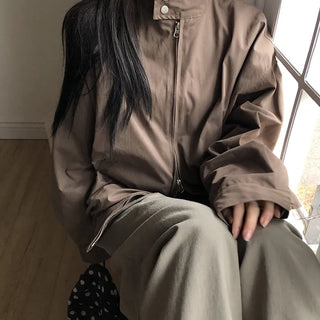 Ruhen Minimal Harrington Two-Way Jacket