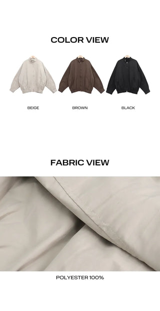 Ruhen Minimal Harrington Two-Way Jacket