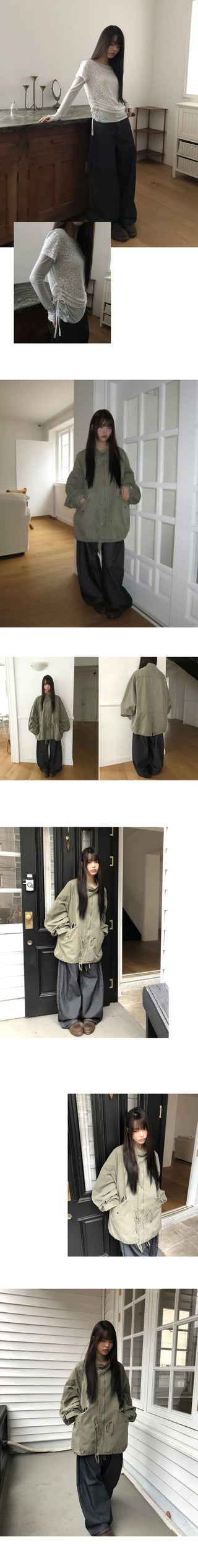 Robu Classic Buckle Wide Denim Pants