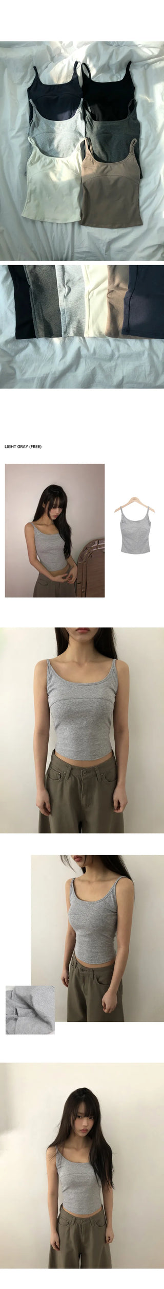 Fanu Line Point Basic Inner Cap Sleeveless