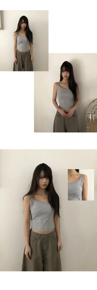 Fanu Line Point Basic Inner Cap Sleeveless