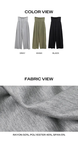 Juke Folding Overside Pintuck Snap Training Pants