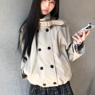 Ruben Double Trench Short Jacket