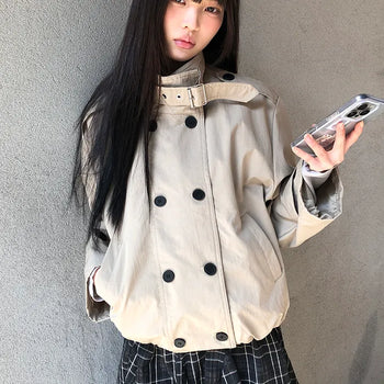 Ruben Double Trench Short Jacket