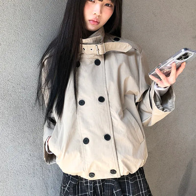 Ruben Double Trench Short Jacket