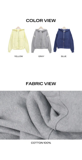 Rokim Dekki Two-way Zip-up Hoodie