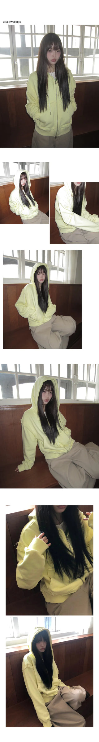 Rokim Dekki Two-way Zip-up Hoodie