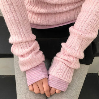 Loez Mohair Delicate Fit Ribbed Knit