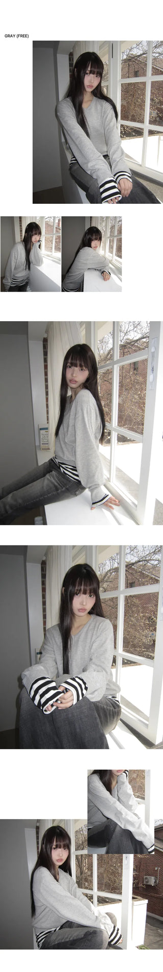 PEL Basic V-neck Knit