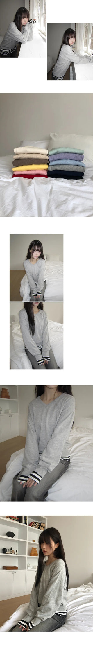 PEL Basic V-neck Knit