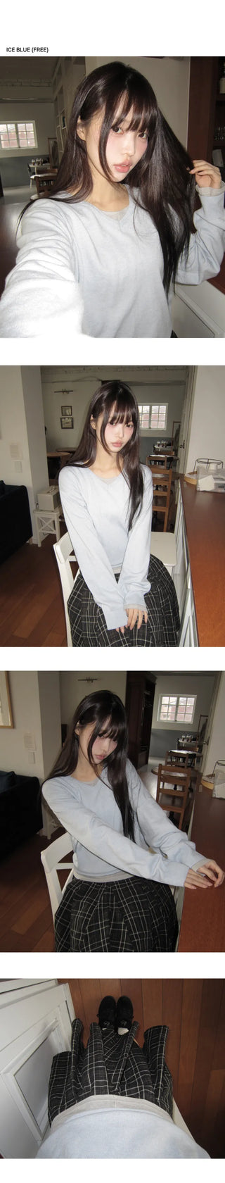 PEL Basic V-neck Knit