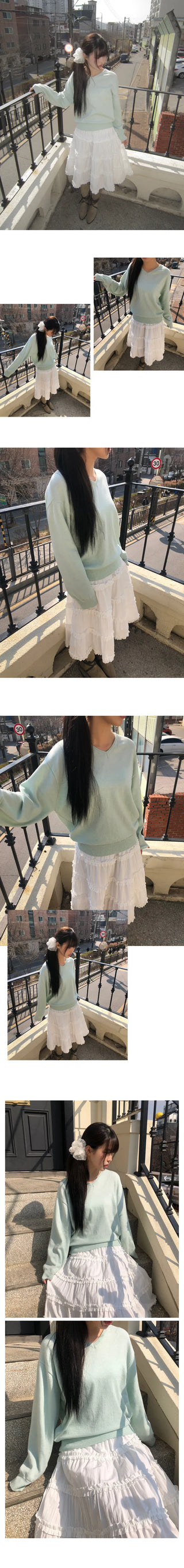 PEL Basic V-neck Knit