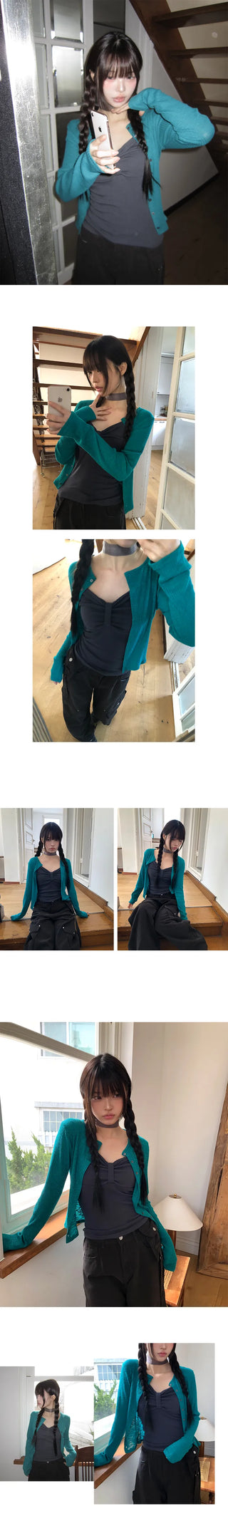 Rotan Lovely Ribbon Shirred Sleeveless Top