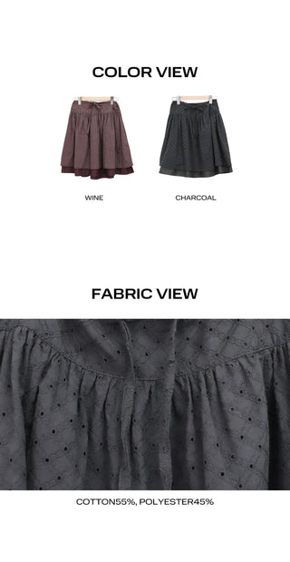 Nerua Vintage Flare Skirt