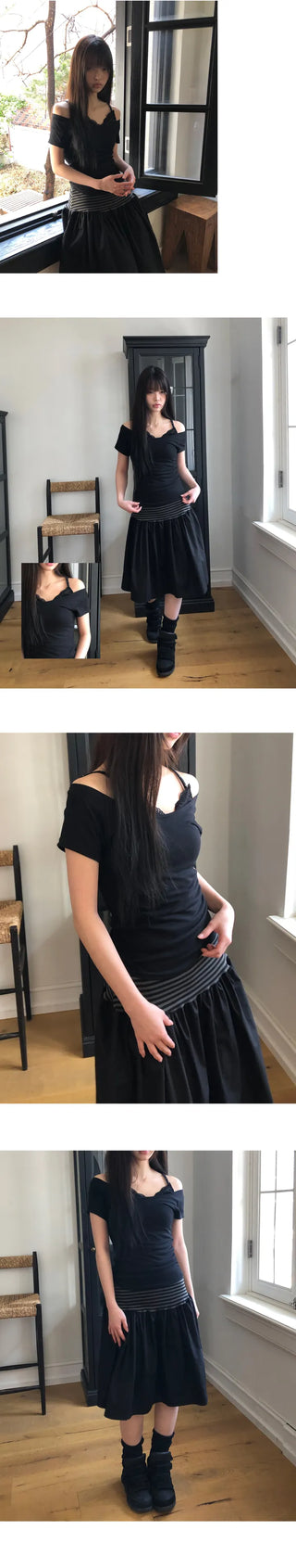 Penlu Daily U-Neck Short Sleeve T-Shirt