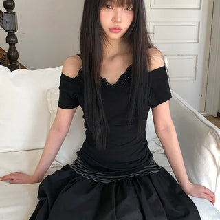 Penlu Daily U-Neck Short Sleeve T-Shirt