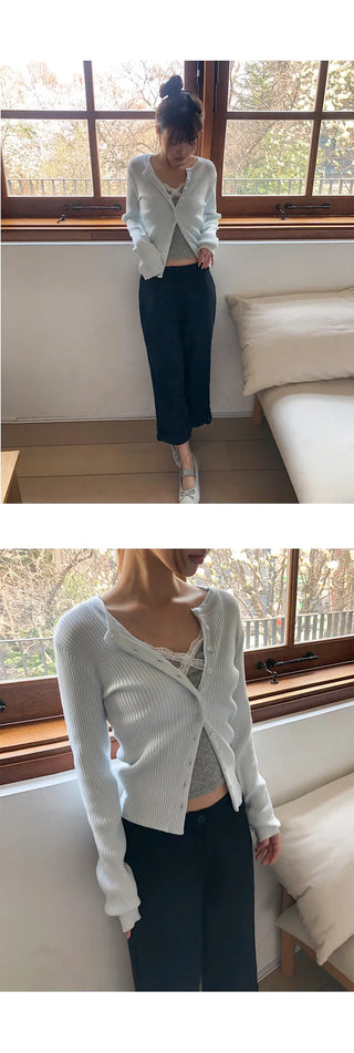 Mekun Roll-up Wide Cotton Pants