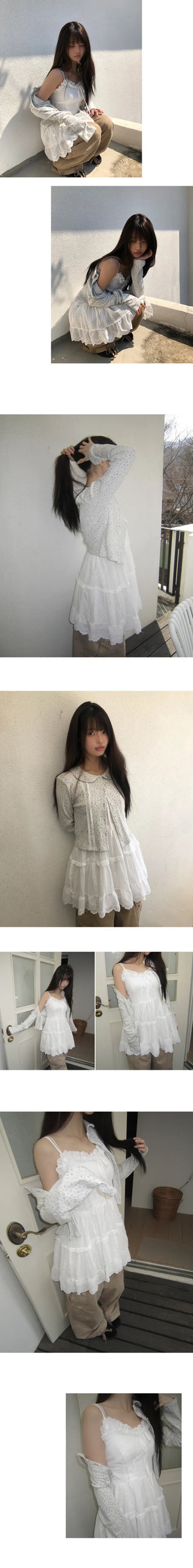 Jürn Lace Layered Sleeveless Dress