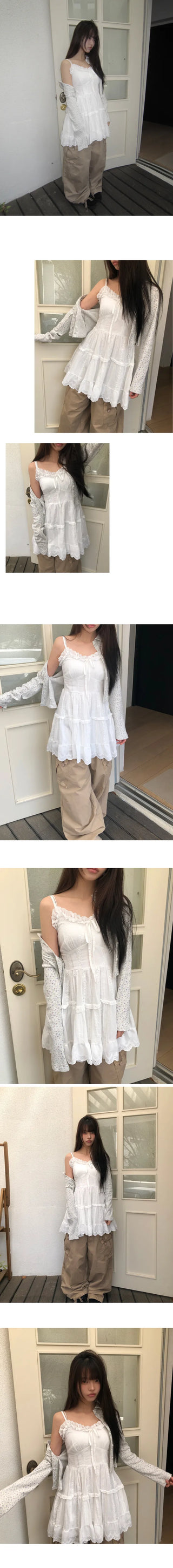 Jürn Lace Layered Sleeveless Dress