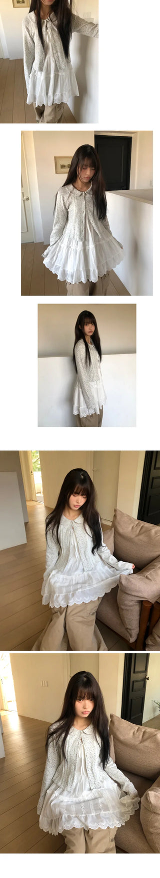 Jürn Lace Layered Sleeveless Dress