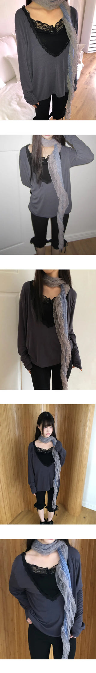 Undertale Lace Button Half-Open Sleeveless