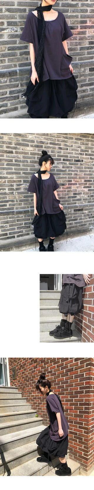 Carrot Loose Fit Short Sleeve Pocket T-shirt