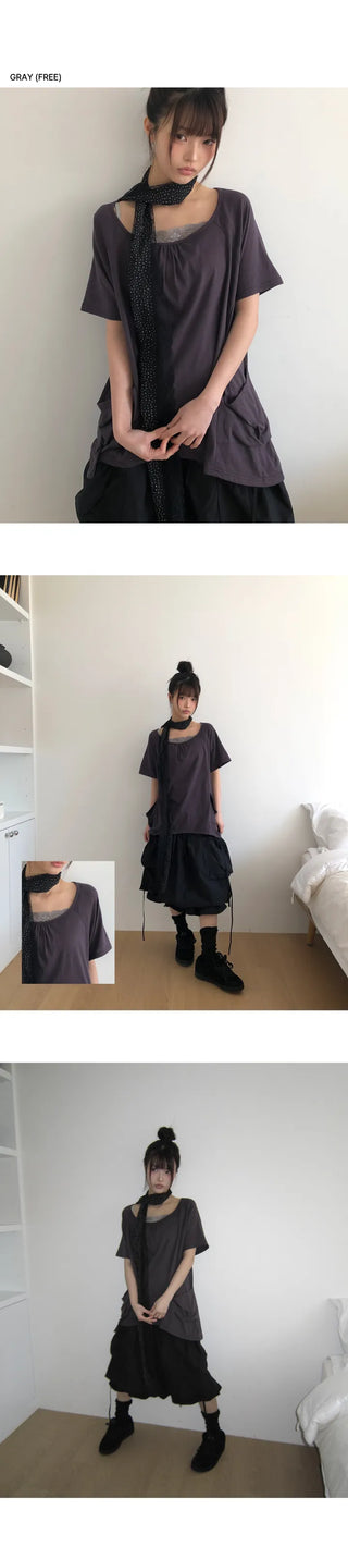 Talls Lace Strap Sleeveless