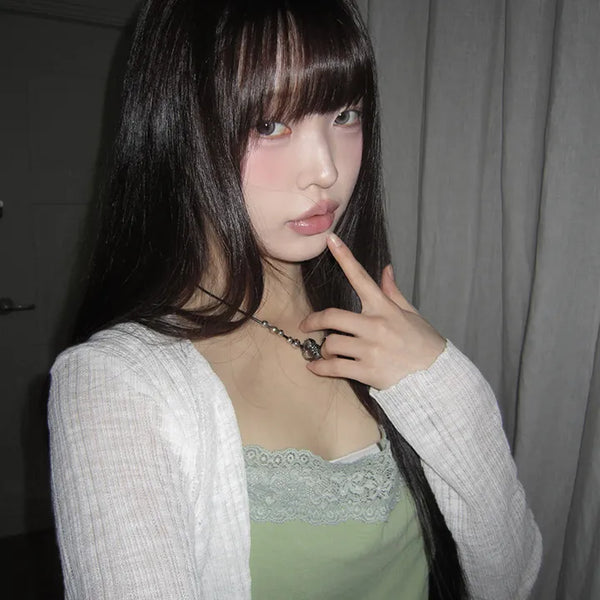 Talls Lace Strap Sleeveless