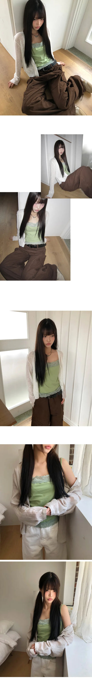 Talls Lace Strap Sleeveless