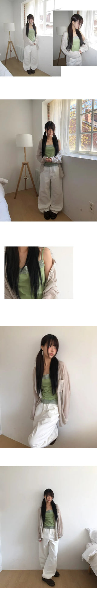 Talls Lace Strap Sleeveless