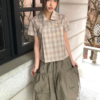 Robo Balloon Pumpkin Big Pocket Skirt