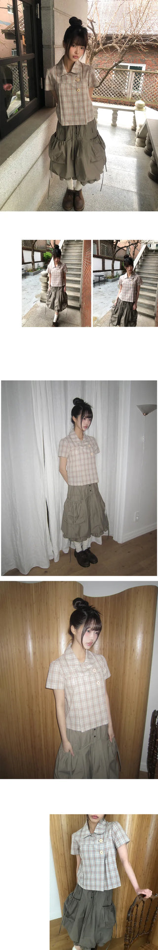 Robo Balloon Pumpkin Big Pocket Skirt