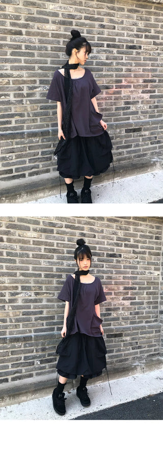 Robo Balloon Pumpkin Big Pocket Skirt