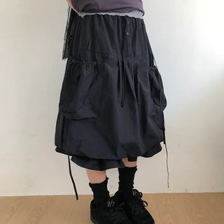 Robo Balloon Pumpkin Big Pocket Skirt