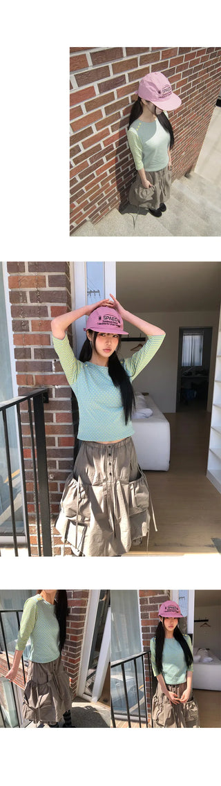 Robo Balloon Pumpkin Big Pocket Skirt