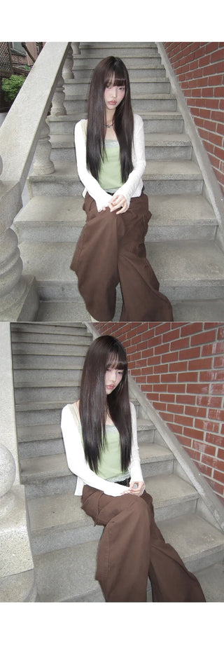 Maylin Lace V-Neck See-Through Cardigan