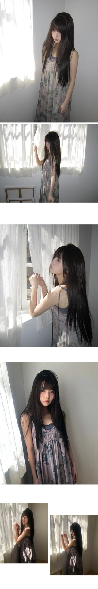 De Mon Lace Flower Long Bustier Dress