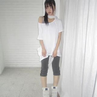 Sierra Slit Button Biker Pants