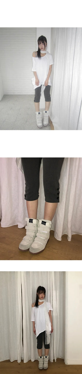 Sierra Slit Button Biker Pants