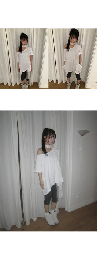 Sierra Slit Button Biker Pants