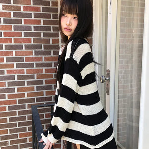 Chloe Delicate Fit Striped Summer Knit