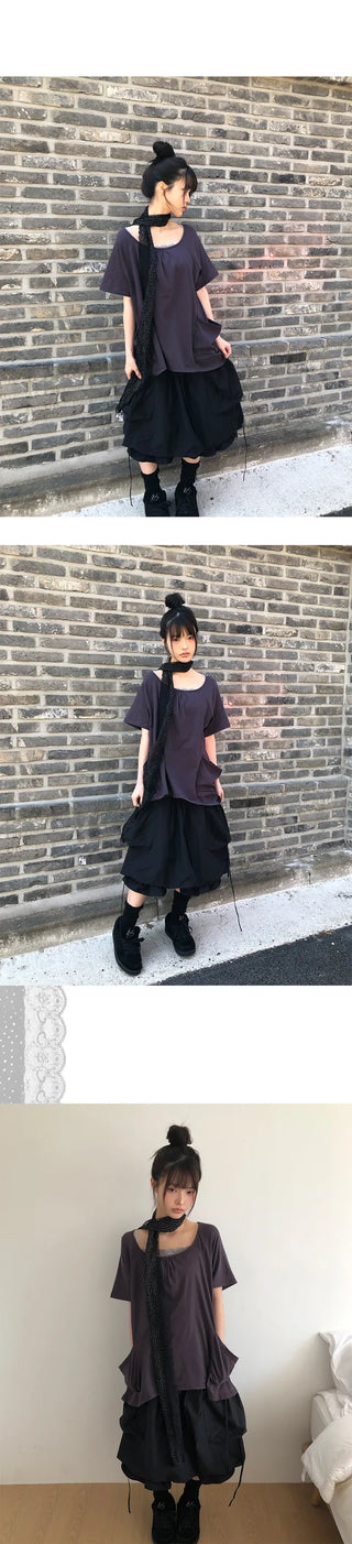 Laron Wave Dot Lace Scarf