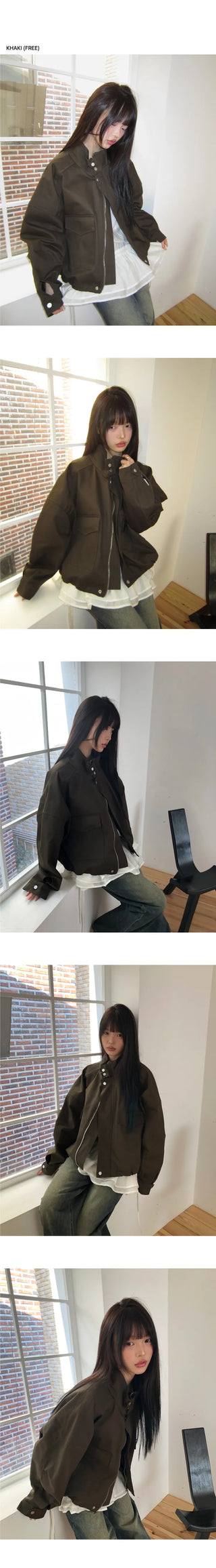 Buen Out Pocket Boxy Field Jacket