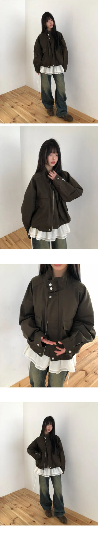 Buen Out Pocket Boxy Field Jacket