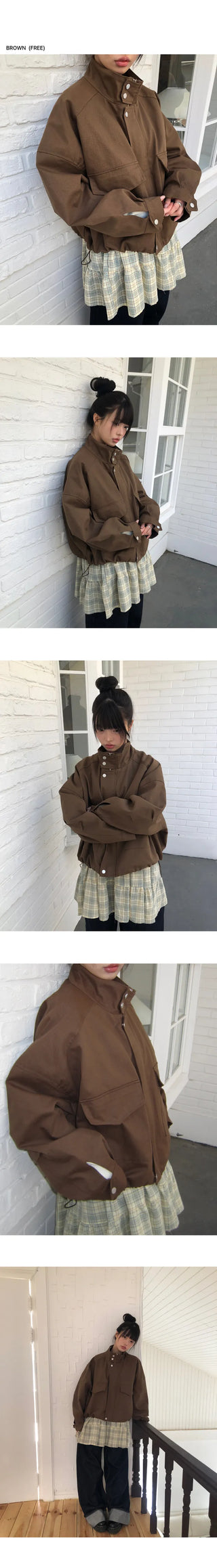 Buen Out Pocket Boxy Field Jacket
