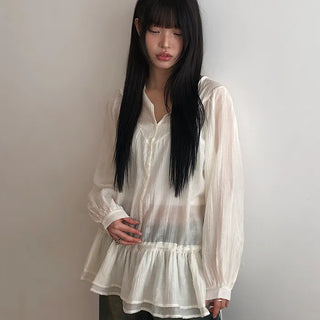 Ronew Frill Tiered Blouse