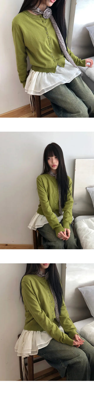 Ronew Frill Tiered Blouse